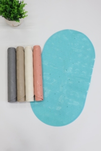 Alfombrilla Antideslizante para Baño de Bebé con Ventosas de PVC, en Stock, Lista para Enviar, para Bañera, Ducha, Piscina, Cocina, Baño - Product Image 4