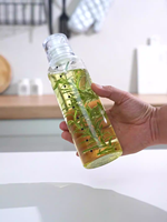 Distributeur d'huile d'olive de cuisine verseur de bouteille en bolosilicate distributeur de bouteille en verre pour le stockage et le conteneur de nourriture d'épices et de sirop