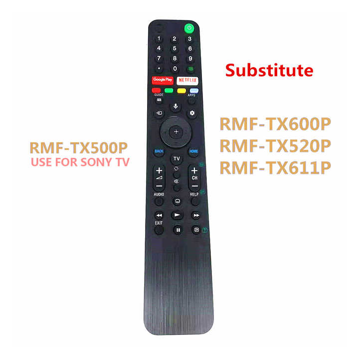 RMF-TX500P Voice remote control for Sony smart TV Netflix Google ...