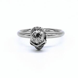 Anillo con cabeza de diablo de Yunnique, de acero titanio, unisex, joyería de moda, diseño de calavera, ideal para regalo. - Product Image 5