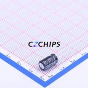Condensador Electrolítico de Aluminio de Orificio Pasante ECR1VLH470MLL063011, Orificio Pasante, D6.3xL11.5mm 47uF 20% 35V 2.5mm - Product Image 2