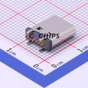 918-468K2029E50000 USB Connector Through hole Component (THT) Connector Type-C USB 3.1 Female Through Hole - Product Image 2