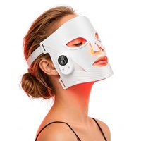 Masque de luminothérapie rouge en silicone liquide OEM/ODM - Masque de soin de la peau à la lumière rouge