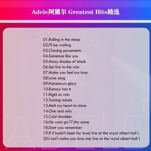 Meilleures chansons d'Adele : CD de musique classique, soul, pop et ballades pour piano - Product Image 2
