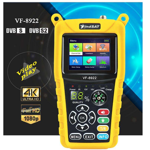 Buscador de Satélites Findsat VF-8922, Medidor DVB-S/DVB-S2 MPEG2/MPEG4, Receptor de TV, Mejor que VF-6800p, <span class=keywords><strong>Satlink</strong></span> <span class=keywords><strong>Ws</strong></span>-6933, ST-<span class=keywords><strong>5150</strong></span> - Product Image 2