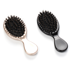 Biểu Tượng Tùy Chỉnh Búp Bê Tóc Mở Rộng Đệm <span class=keywords><strong>Mini</strong></span> Tóc Giả Tóc Bàn Chải Bé Trẻ Em Của Da Đầu Massage Lược Tóc Giả Lợn Rừng Lông Bàn Chải - Product Image 6