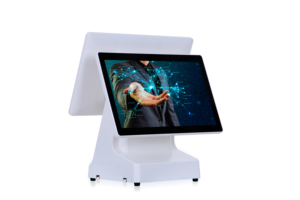 Hiển thị kép thủ quỹ POS Hệ thống thanh toán tất cả trong một màn hình cảm ứng máy POS point of Sale Máy với xây dựng-in 80 mét máy in - Product Image 5