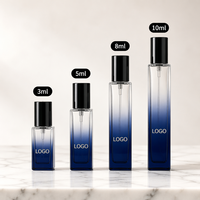 Coffret Cadeau d'Échantillons de Parfum Personnalisés 3/5/10/20ml Flacon Vaporisateur en Verre + Logo + Boîte de Luxe + Carte, Parfum en Gros