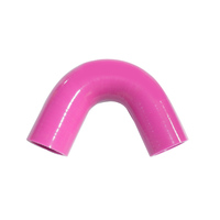 Tuyau de radiateur en silicone flexible pour liquide de refroidissement, coude à 45 degrés, 4 plis, en caoutchouc, pour réduction de pression automobile