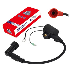Yacume Marine Outboard Ignition Coil 63V-85570-00 For Yamaha 9.9-15 <b>Hp</b> 2 Stroke Motors - Product Image 1