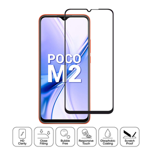 Venta caliente xiaomi de vidrio templado película <span class=keywords><strong>es</strong></span> adecuado para Xiaomi Poco teléfono M2 completa vidrio cubierto protector - Product Image 3