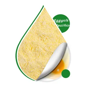 Usine en gros échantillon gratuit de qualité alimentaire cas 8002-43-5 naturel jaune d'oeuf lécithine poudre en stock avec le bon prix