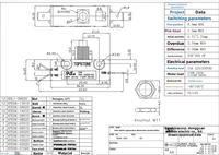 Micro-interrupteur SPDT 3 broches certifié, à poussoir, 3 positions, à commande directe d'usine