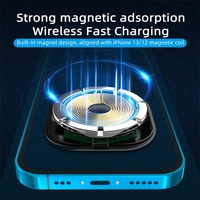 Nouveau Gadget intelligent voiture évent support de téléphone support magnétique sans fil support de charge Smartphone 15W chargeur rapide voiture chargeur sans fil