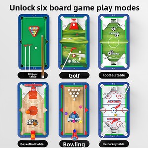 Jeu de billard miniature en plastique pour enfants, jouet de table pour garçons de 4 à 6 ans - Product Image 2