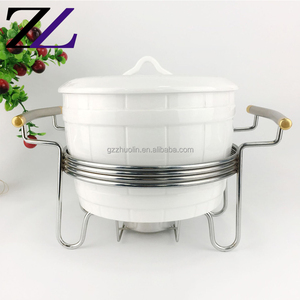 Ổ Súp Bộ Đồ Ăn Khung Sắt Nối Lò Sưởi Cồn Nồi Hầm Gốm Nhà Hàng Thương Mại Treo Tường Nhảy Hình Phật - Product Image 5