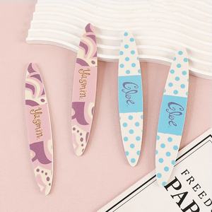 Ensemble de limes à ongles professionnelles personnalisables OEM double face, limes à ongles de haute qualité, papier de verre écologique - Product Image 4