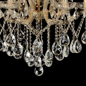 Bán Hot Maria THERESA 9 Ánh sáng vàng Đèn Chùm Pha Lê cho đám cưới sang trọng trang trí sảnh khách sạn - Product Image 5