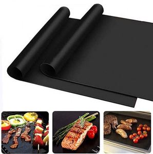 Cooking Easy to Clean Non-Stick Reusable Oven Liner Heavy Duty Barbecue Tool Set Non Stick Bbq Grill Mat - Product Image 4