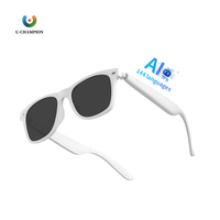 Nouvelles lunettes intelligentes A01, lunettes de soleil Bluetooth, lunettes intelligentes sans fil anti-lumière bleue pour les sports de plein air, prennent en charge la traduction