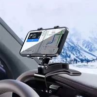 Support de téléphone multifonctionnel pour navigation automobile, rotatif pour console centrale, tableau de bord, rétroviseur et supports.