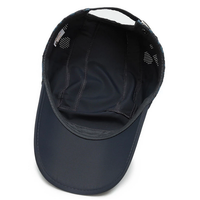 Casquette de sport légère pour homme, été, 5 panneaux, impression personnalisée, logo, nylon, maille, course à pied