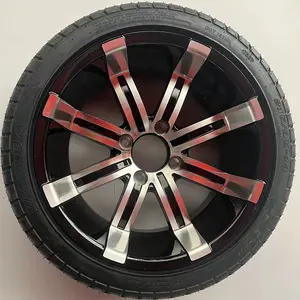 ATV/UTV/Golf Cart 14-Inch Rims With 215/35-14 Tires New Condition On-Road Wheels And Tyre Other Sizes Available