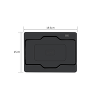 Chargeur sans fil pour voiture 15W, panneau de charge rapide pour téléphone, adaptateur pour console centrale, accessoires pour Land Rover Discovery Sport 2023