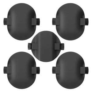 Couvre-attaches de remorque Chevrolet Silverado 2500HD 3500HD 2020-2024 en plastique noir, ajustement universel - Product Image 3