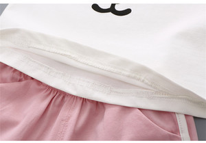 Última Moda Infantil al por Mayor, Camiseta Informal con Dibujo de Perro para Niños y Conjunto de Pantalones Deportivos para Bebés - Product Image 5