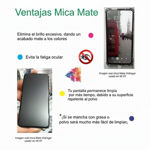 Mica para Reno 10 5G hidrogel mate antideslumbrante no vidrio antiestático protección antiarañazos teléfonos móviles máquina de corte 3D - Product Image 1