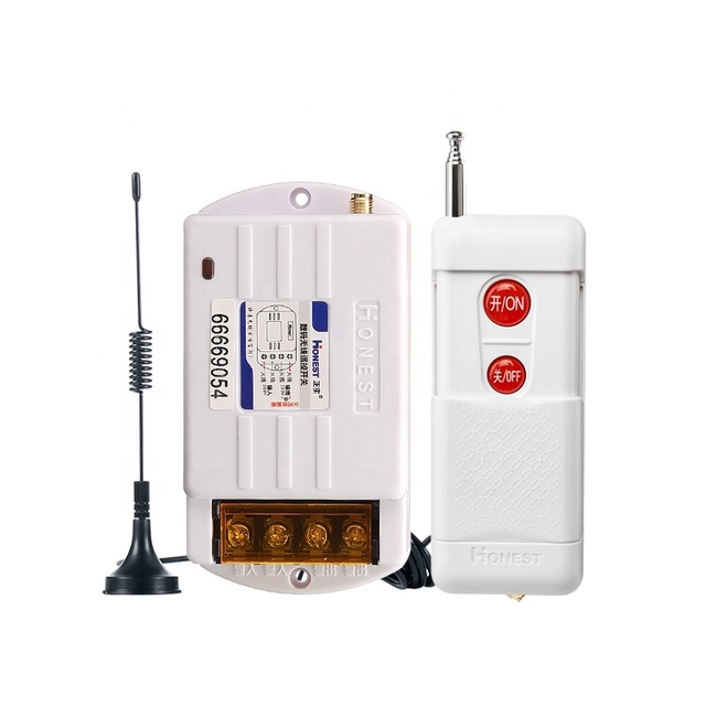 220v Motor Roller Shutter Tact Switch RF on Off Relay Switch Kit Wireless Remote Control Switch