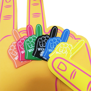 Custom Promotional EVA Cheerleader Clapping Hands Colorful Party Supplies for Stadium Cheering for Promotions