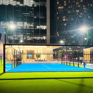 Cancha DE TENIS panorámica Paddle Ball Cancha de Pádel panorámica galvanizada en caliente para exteriores e interiores Anti-óxido - Product Image 2
