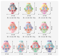 Figurine miniature 3D en résine, fée pleureuse, bébé, amour, sculpture de fille, maison de poupée, jeu de rôle, décoration de gâteau, sac surprise, jouets pour enfants