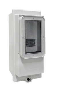 Boîte de distribution monophasée JINAO à protection contre les fuites, 2 modules, IP54, matériau ABS+PC, modèle JAB4 - Product Image 4