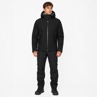 Blouson bomber pour homme, imperméable, coupe-vent, écologique, à capuche, thermosoudé, respirant, pour la randonnée, le camping et l'hiver