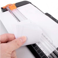 Coupe-papier portable LISI A4, guillotine 12 pouces, matériau ABS, lames SK2, coupe-papier manuel avec protection, modèle LS-853-A4