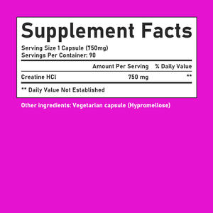 Capsules de créatine HCL personnalisées en gros, capsules de créatine HCL, énergie cellulaire, retardent la sensation de <span class=keywords><strong>fatigue</strong></span> - Product Image 6