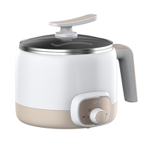 Mini-cuiseur électrique multifonctionnel OEM personnalisé de 1,2 litre en acier inoxydable à commande numérique pour usage domestique et extérieur