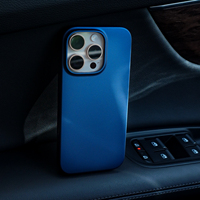 Coques de téléphone portable en PC avec peinture UV, antichoc, anti-traces de doigts, protection 360°, avec grip inclus, couleur unie, stock usine en grande quantité