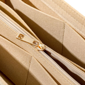 <span class=keywords><strong>Sac</strong></span> à cosmétiques multifonction pour femmes, insert en tissu feutré, <span class=keywords><strong>sac</strong></span> à main multifonction, organisateur multi-poches, pochette de voyage, accessoires - Product Image 4