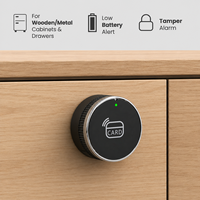 Cerradura Electrónica de Aleación de Zinc Kemuu G101 para Muebles de Madera y Metal, Cajones, para Gimnasios, Spas, Hoteles, Proyectos OEM ODM