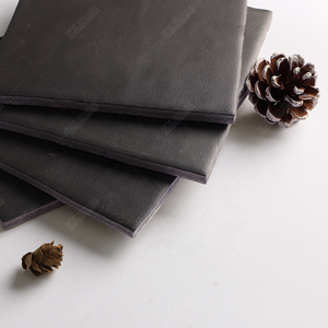 Piastrelle Backsplash quadrate <span class=keywords><strong>piccole</strong></span> nere in ceramica opaca a getto d'inchiostro stile antico 6x6 pollici per parete doccia bagno cucina ristorante - Product Image 3