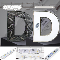 Modules LED 12V/24V/110V/220V, Mini Modules LED Injectés pour Panneaux d'Affichage, Boîtes Publicitaires Rétroéclairées, Enseignes à Lettres Pixel