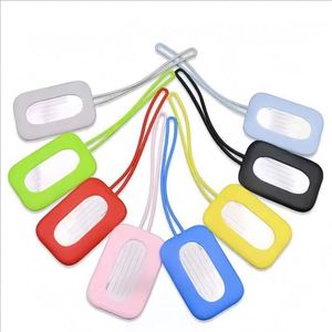 Etiqueta de Equipaje de Silicona Resistente |   Impresión de Logotipo Personalizado para Regalos Empresariales |   Pedido al por Mayor de Recuerdos para Clientes Corporativos - Product Image 1