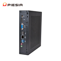 Piesia le moins cher Alder Lake N305 N300 N100 Client léger PC DP/VGA/LVDS Mini Itx Pc Case DDR5 X86 Linux Desktop Computer Case
