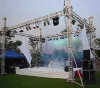Estructura de Aluminio Ligera de 3m de Longitud y 750kg de Capacidad de Carga para Escenarios de Conciertos, Techos para Eventos al Aire Libre, Soporte para Altavoces Line Array