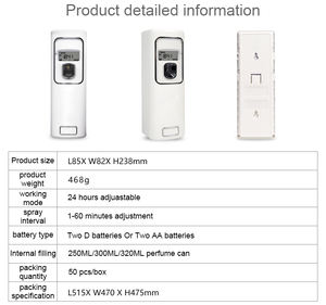 Dispensador Automático de Perfume con Pantalla LCD para Vestíbulo de Hotel y Restaurante - Product Image 2