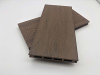 Plancher composite d'extérieur WPC de première génération, nouveau, gaufré, couleurs mélangées